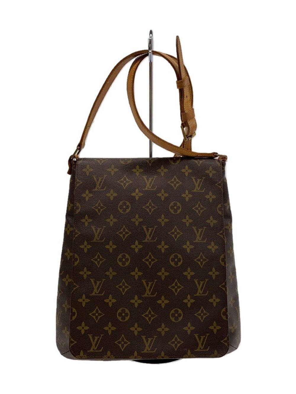 LOUIS VUITTON Musette Monogram Canvas Brown
